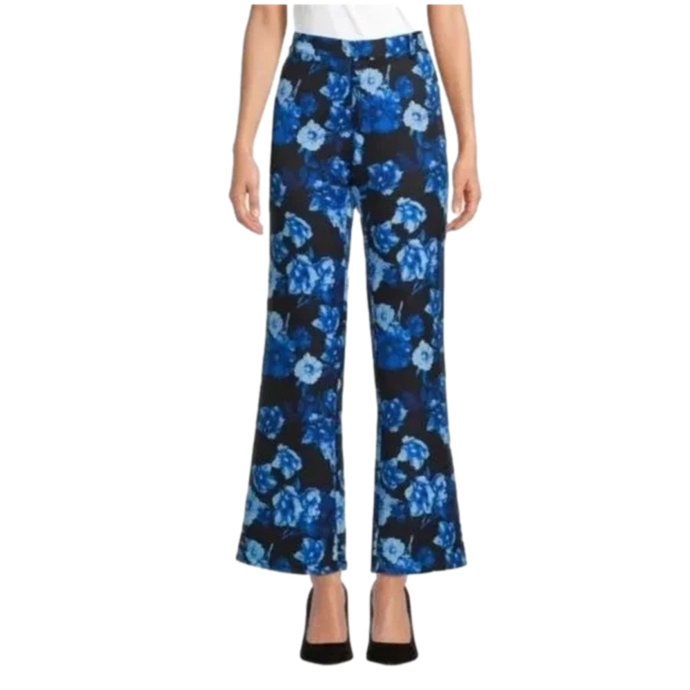 AREA STARS Women’s Hannah Wide Leg Floral Dress Pants Size Small NWT